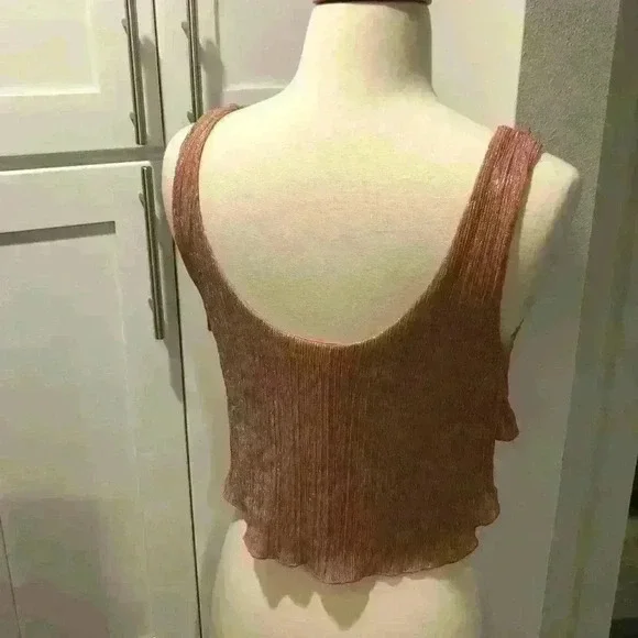 Crop Top Rose Gold - Picture 3 of 7